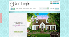 Desktop Screenshot of blueleafhouston.com